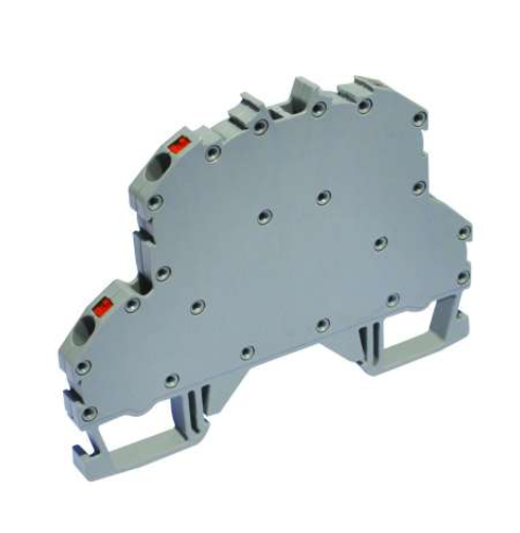 OPK-C 2,5 mm² double rail DIN bloc de jonction à ressort