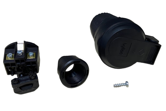 Prise en caoutchouc avec clapet, IP54 16A 250V avec norme française de mise à la terre (Pin), Bylion