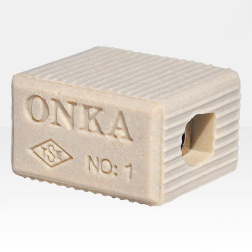 ONKA 4-6mm2 1POLE Connecteur stéatite / céramique / porcelaine - BLOC DE TERMINAL PORCELAINE, 1070010