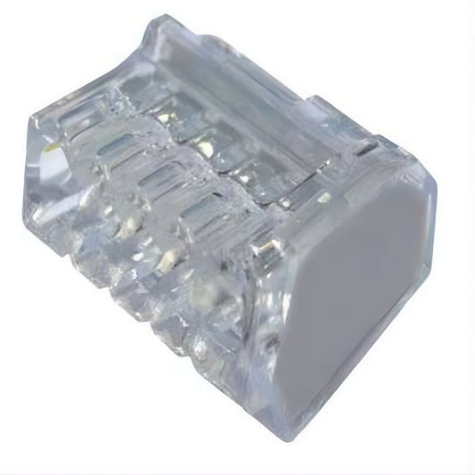 TRANSPARENT Connecteur 5 pôles 2,5 mm²