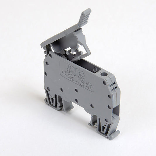 ONKA 6mm2 screw connection fuse holder (fuse not included) gray, 1010241