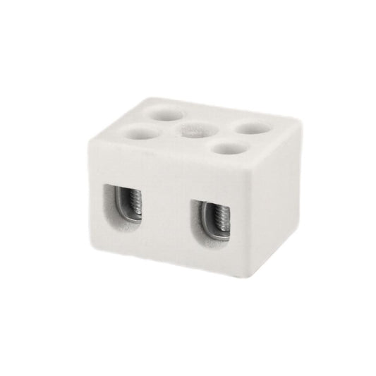 ONKA Connector 4-6mm2 / 2 rails Steatite / Ceramic / Porcelain - TERMINAL BLOCK PORCELAIN, 1070004