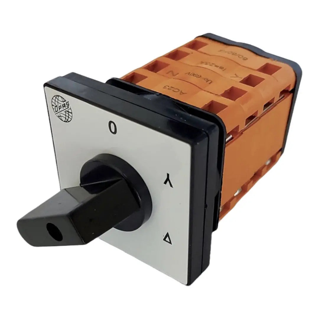 Interrupteur étoile / triangle 0-Y-D