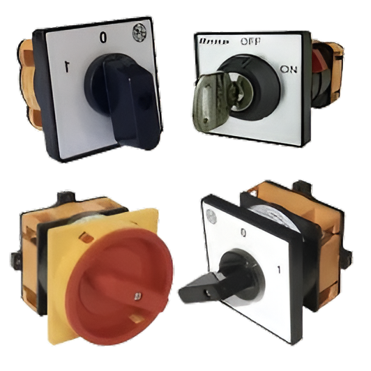 Interrupteurs unipolaires MARCHE-ARRÊT (0-1)