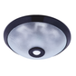 Plafoniera black with PIR motion sensor / Luminaire avec capteur IR (2xE27)