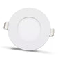2pcs - panneau LED rond 3W / 270Lm blanc chaud circulaire encastré (alimentation incluse) 3200K YL10-0301