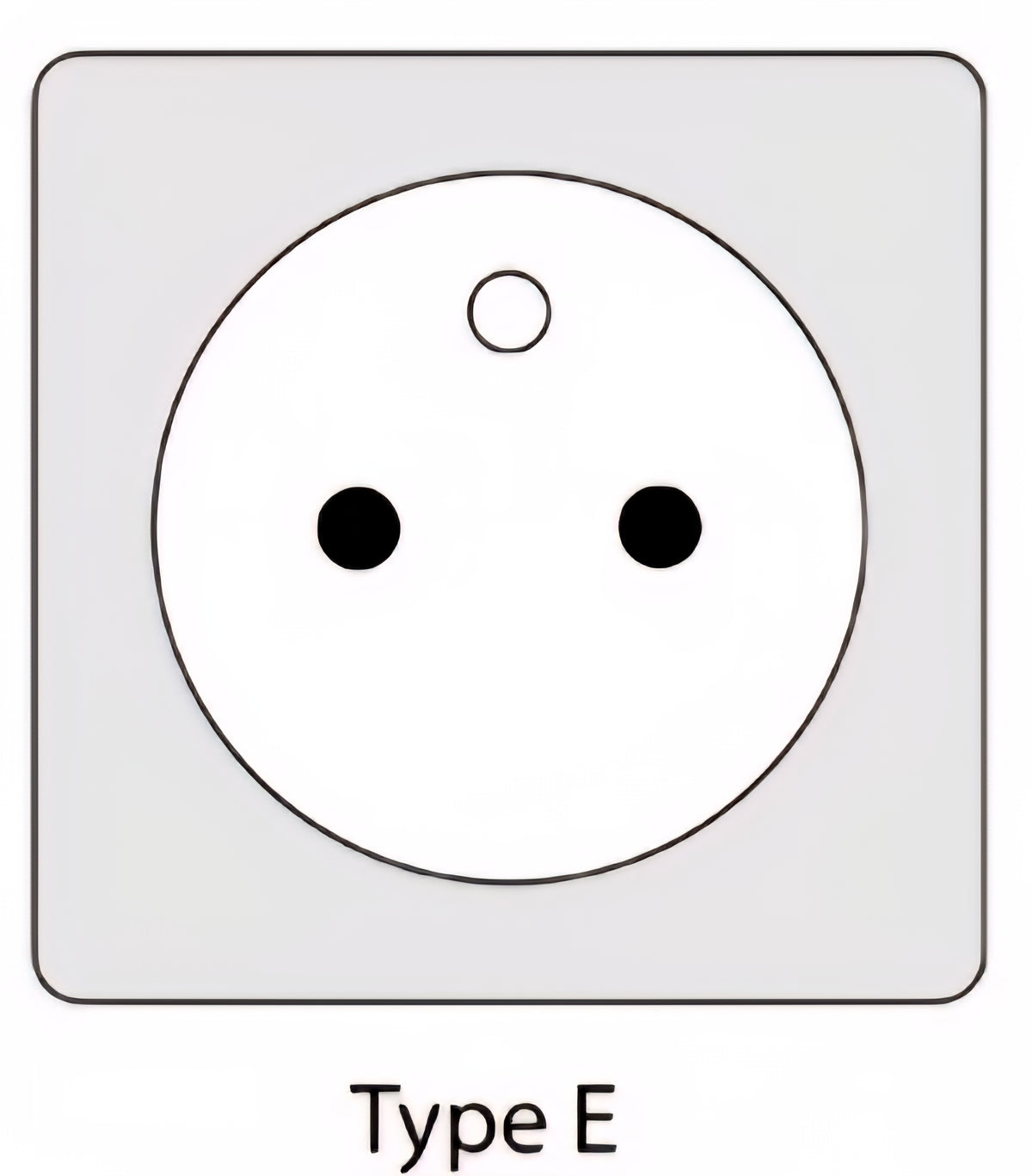 Prise en caoutchouc avec clapet, IP54 16A 250V avec norme française de mise à la terre (Pin), Bylion