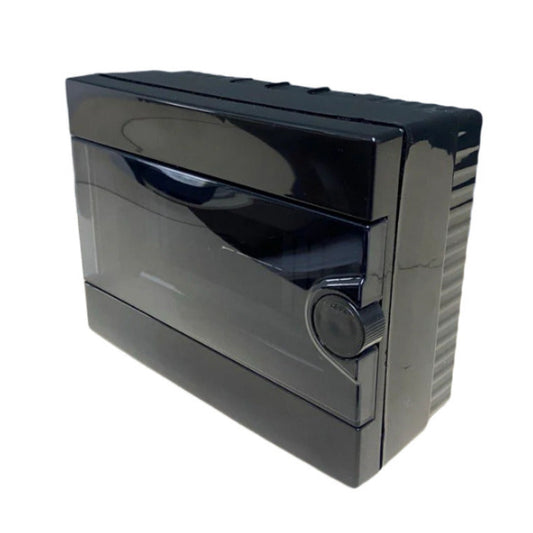 ARS Modular panel 12 MOD (12 fuses), surface-mounted distribution cabinet, plastic, transparent door IP40, 342595
