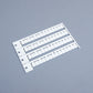 OD10-8P COMBINED PLUCKED LABEL PRINTLESS (pour les blocs de jonction de 6-10 mm2 et plus)