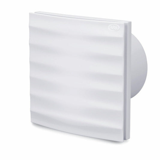 Alize ARS - ventilateur axial mural blanc pour salle de bains / WC avec grille silencieuse 150mm, 280 m3/h, 348564
