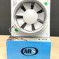 Alize ARS - ventilateur axial mural blanc pour salle de bains / WC avec grille silencieuse 150mm, 280 m3/h, 348564
