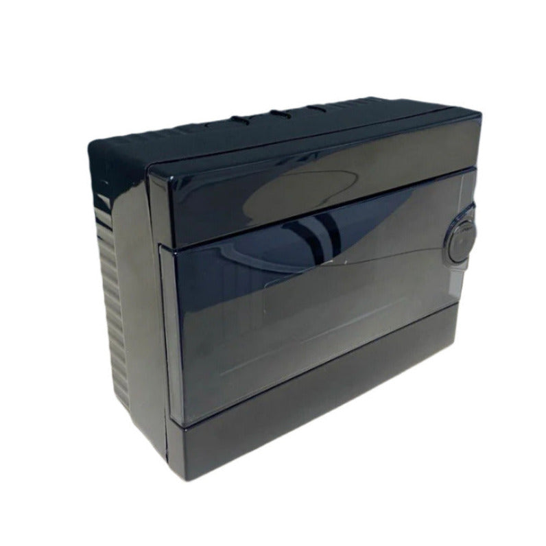 ARS Tableau modulaire 12 MOD (12 fusibles), armoire de distribution en saillie, plastique, porte transparente IP40, 342595
