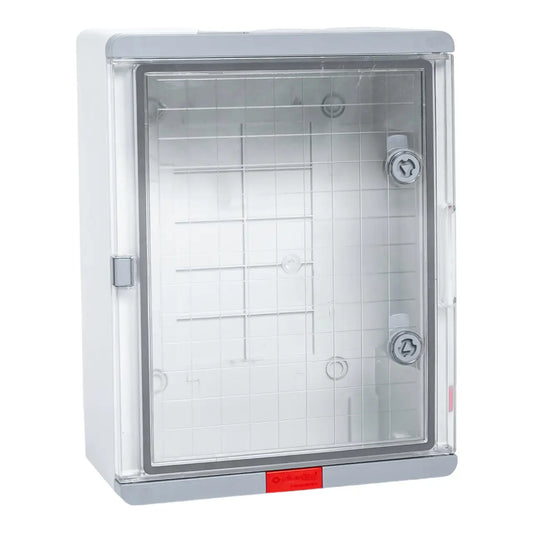 Boîte en plastique IP 67, porte transparente, 500x400x180 mm