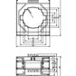 ONKA Current Transformer - CURRENT TRANSFORMER 2000/5A, 80MM, CLASS 0.5S, 20VA (TK8020005310 / 80011772)