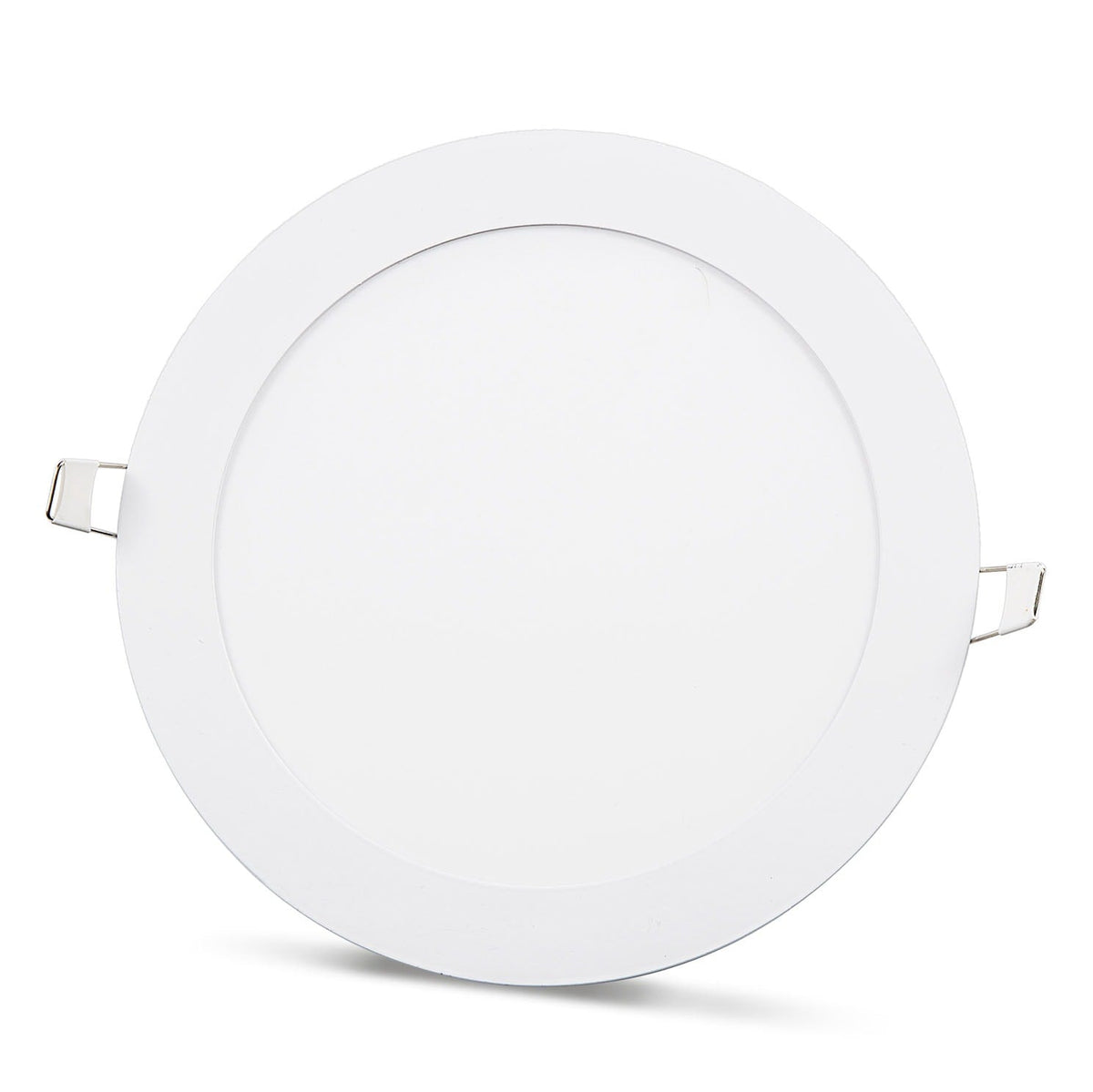 2 pcs SLIM panneau LED blanc froid /6500K 15W / 1350Lm rond encastré rond (alimentation incluse) 6500K YL10-1500