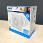 ARS - ventilateur axial mural blanc pour salle de bains / WC avec grille silencieuse 120mm, 180 m3/h, 340042