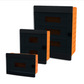 ARS Tableau modulaire 16 MOD (16 fusibles), armoire encastrée en plastique, porte transparente IP40, 346131