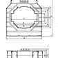 ONKA Current Transformer - CURRENT TRANSFORMER 3000/5A, 100MM, CLASS 0.5S, 30VA (TK10030005312 / 80011776)