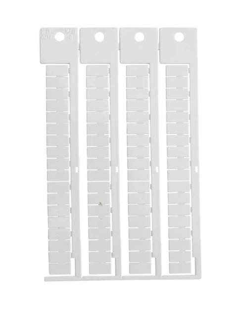 OD10-6P ÉTIQUETTE COMBINÉE SANS IMPRIMER (pour borniers de 2,5 mm ?)