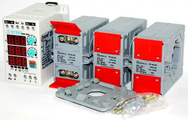 Relais de surintensité numérique avec affichage LED 3×3 chiffres TRM-200