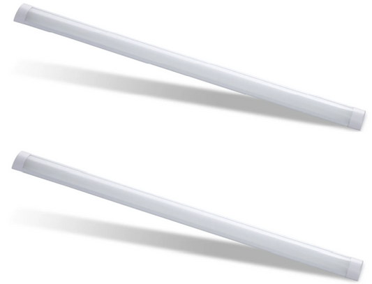 2pcs - 120 cm panneau LED 40W IP20 Blanc froid / 6500K luminaire 3600Lm YL98-1200